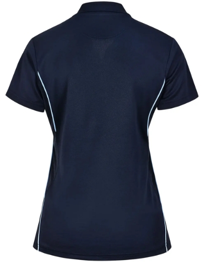 Picture of Winning Spirit, Ladies Sustainable Contrast SS Polo